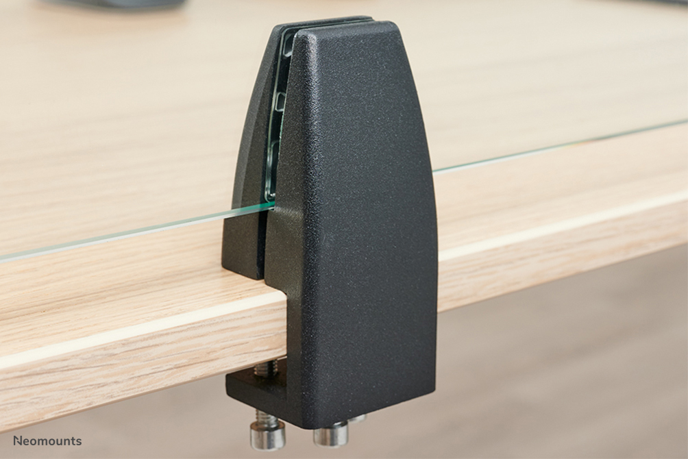Neomounts NS-CLMP40BLACK Klemmensatz für Schreibtisch (2 Stk) - max 5 kg